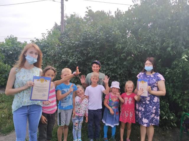 В ТОС «Луговое» студенты отработали последний день практики