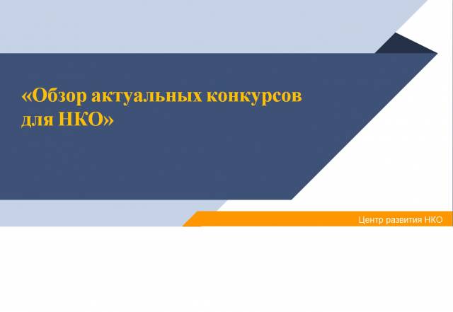 В Ассоциации ТОС Ульяновской области состоялся вебинар на тему «Обзор активных конкурсов для НКО»